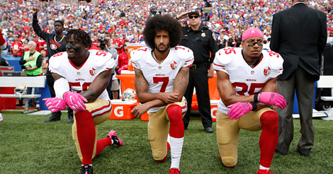 NFL players continue national anthem protests - CBS News